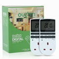 Timer outlet  with 10 on/off Programs for UK Plug 1