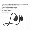 Bone Conduction Headphones Bluetooth ouzhrn V5.1 -on ear