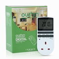 Timer outlet  with 10 on/off Programs for UK Plug(1pack） 1