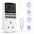 Timer outlet  with 10 on/off Programs for UK Plug(1pack）