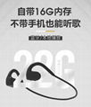 OEM IPX5 Sports Conducting Air Headset Open Ear Waterproof Earphone