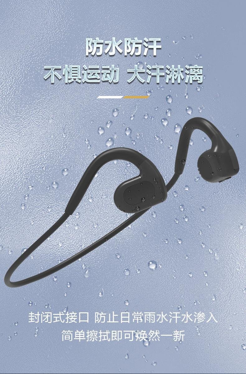 OEM IPX5 Sports Conducting Air Headset Open Ear Waterproof Earphone 3