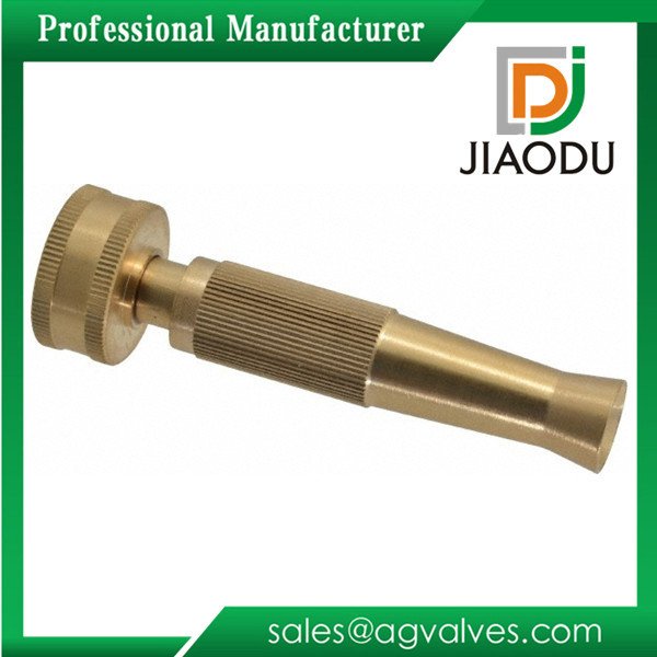 Forged Brass Connector Garden Hose Pipe Water Jet Nozzle