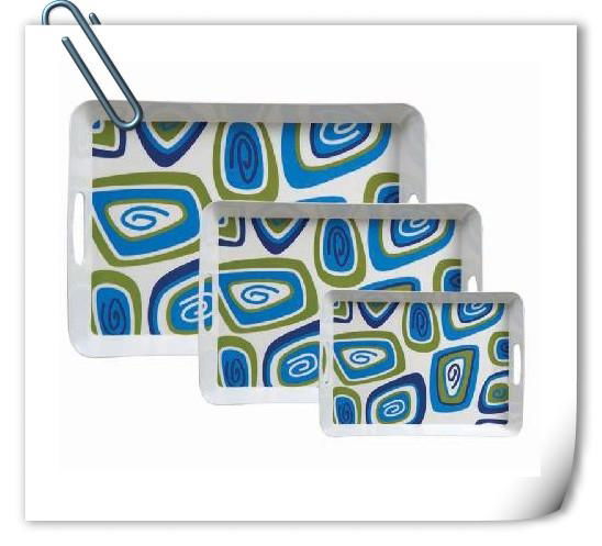 melamine serving tray  2