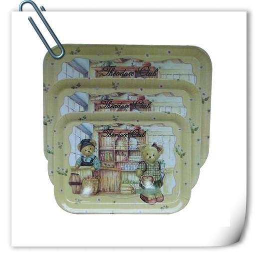 melamine tray with handle  4