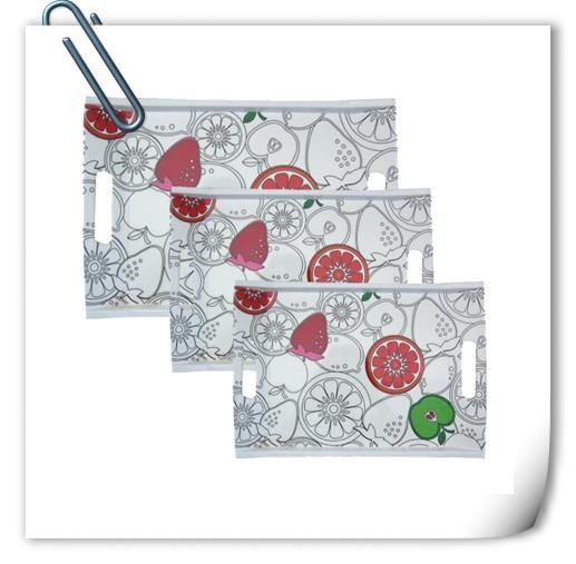 melamine tray with handle  5