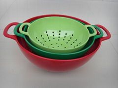 melamine colander set