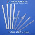 Folded plastic bone