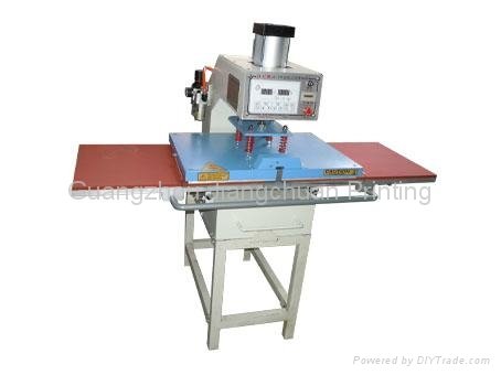 LK-7A Pneumatic Double Stations Heat Press Machine heat transfer printing