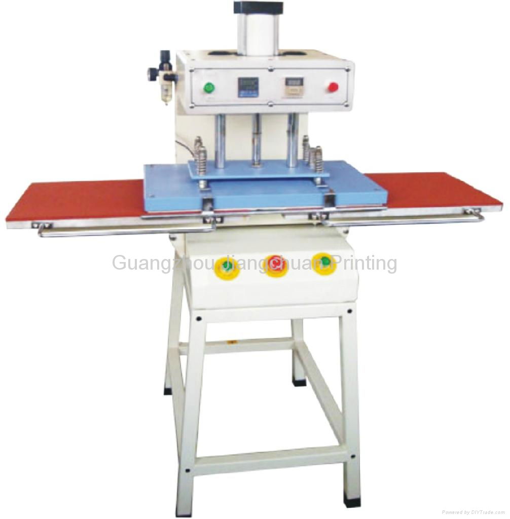 LK-7D New Type Pneumatic Double Stations Heat Press Machine hot press for sale