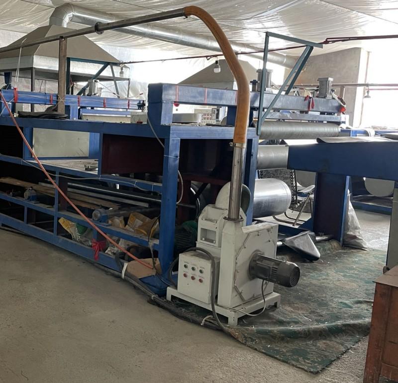 Plastic edge waste yarn crushing and recycling machine for Extruder 2