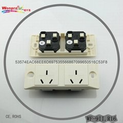 穩不落（wonpro)兩位窄版國標插座 澳式插座 流水線插座
