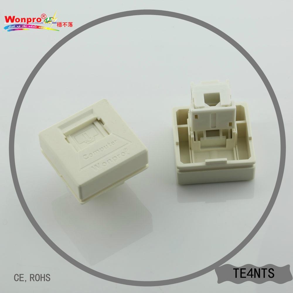穩不落（Wonpro)，超五類網絡模塊 TE4NTS