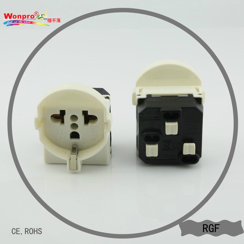 稳不落（Wonpro)，欧式插座模块 RGF 3