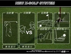 韓國X-golf室內模擬高爾夫