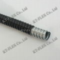 Liquid tight flexible conduit PVC coated