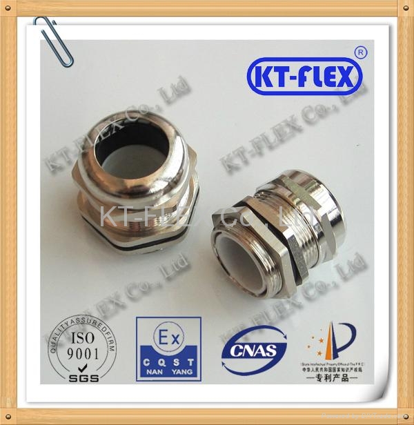 Nickel plated brass cable gland CGB Series KTFLEX (China