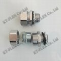 Stainless steel electrical flexible conduit connector 2