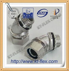 45degree flexible conduit connector