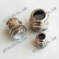 Nickel plated brass cable gland 4