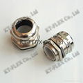 Nickel plated brass cable gland 5