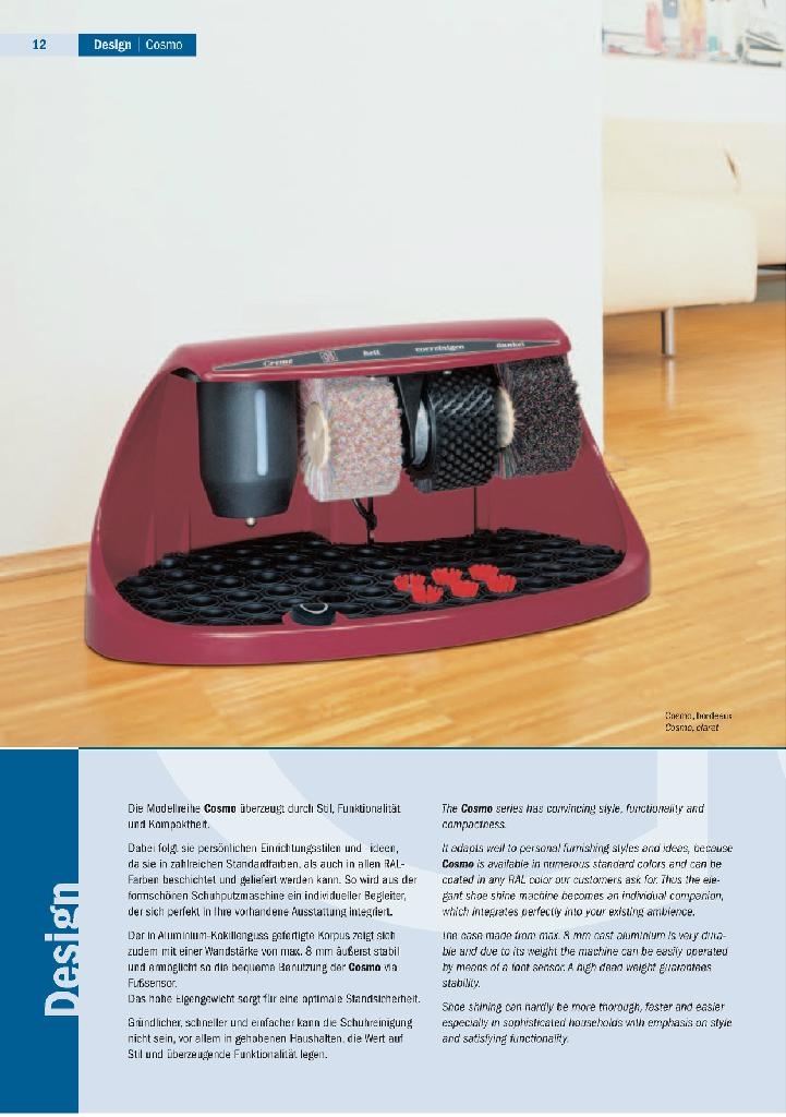 Shoe Shine Machine Cosmo Heute (Hong Kong Trading