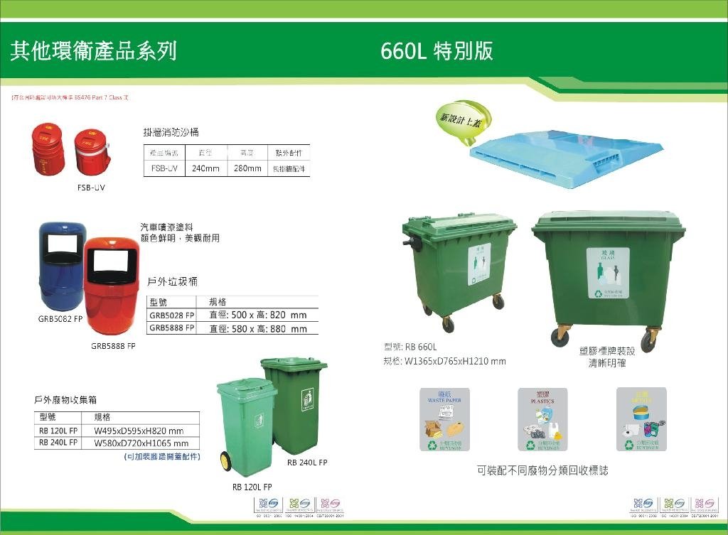 垃圾桶及废物分类回收桶 2