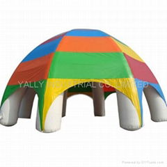 Inflatable tent