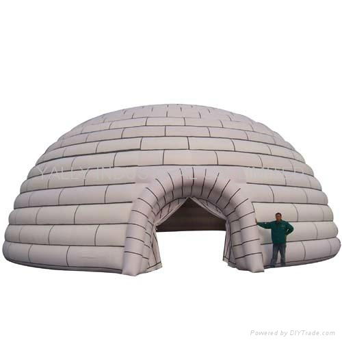 Inflatable tent 2