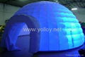 Inflatable lighting igloo dome tent at