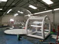 inflatable clear bubble lawn tent 1