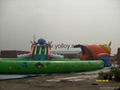 inflatable water park toys inflatable slide with pool water sport for summer 3