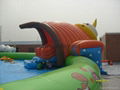 inflatable water park toys inflatable slide with pool water sport for summer 5