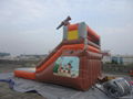 inflatable slide with pool 5