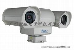 Infrared thermal imager ship photoelectric forensics system