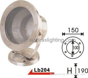 LED underwater light 3X3W 4