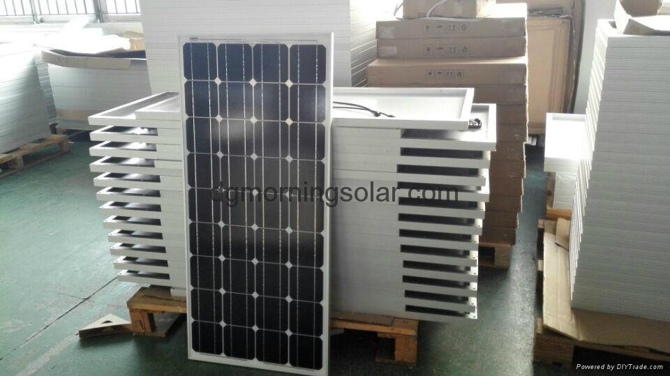 145w~165w mono solar panel