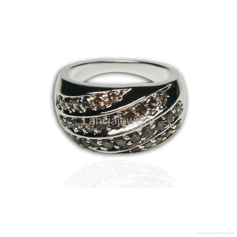 Sterling Silver Cubic Zirconia Ring 2