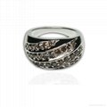 Sterling Silver Cubic Zirconia Ring 2