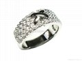 Sterling Silver Diamond  Ring 1