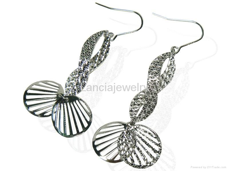 925 Silver Fashion Earrings Women Jewelry Set 2