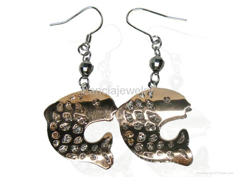 925 Silver Fashion Earrings Women Jewelry Set 3