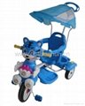 2014 new popular plastic children tricycle trike