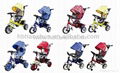 2014 new model 4 in 1 high quality metal children baby tricycle 1