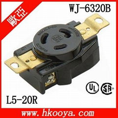 NEMA L5-20R Locking Receptacle 