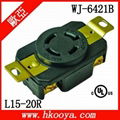 NEMA L15-20R Locking Receptacle  1