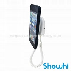 Showhi wall-mounting security display stand for cell phone with alarm XC5100+-IG