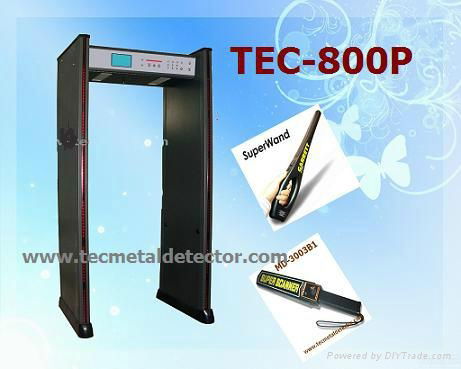 Safty Detecting Door Walk Through Metal Detector TEC-800P