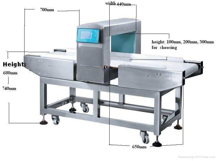 Conveyor Belt Metal Detector for Food ,Needle Metal Detector  TEC-QD 2