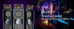 indoor machine game dart board machine